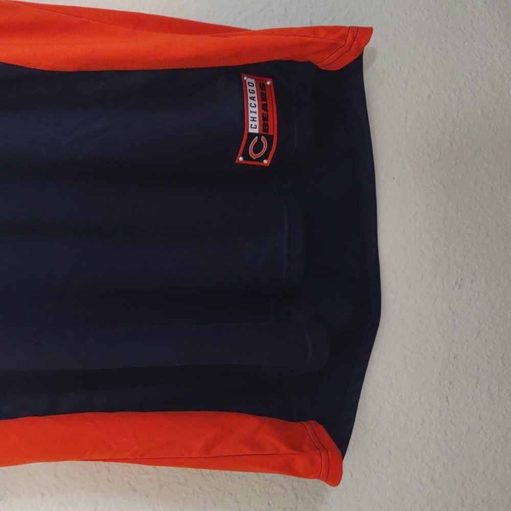 💕Majestic Chicago's Women Navy and Orange Women's Jersey Top - Picture 6 of 11